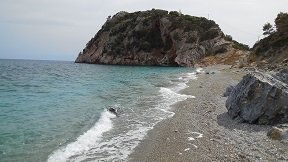 Skopelos, Stafilos beach