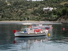 Pefkos beach, Skyros