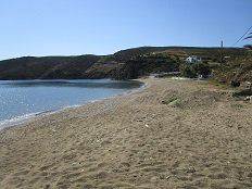 Acherounes beach, Skyros