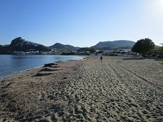 Molos beach, Magazia beach, Skyros