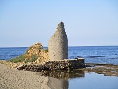 Molos beach, Magazia beach, Skyros