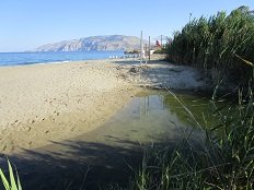 Molos beach, Magazia beach, Skyros