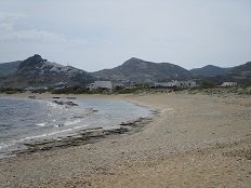 Molos beach, Magazia beach, Skyros