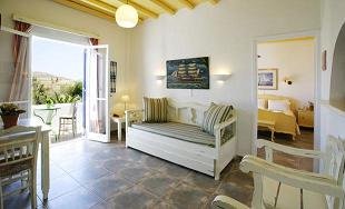 Golden beach Hotel, Agios Fokas Beach, Tinos, Cyclades, Greece