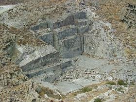 Tinos marble, Tinos Griekenland marmergroeve.