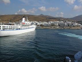 Tinos stad Griekenland, Tinos Town in Greece